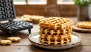 Resep Waffle Tempe Kriuk yang Renyah Tanpa Digoreng