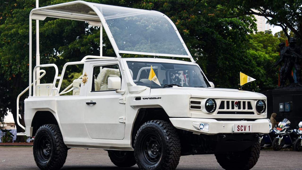 Penampakan Mobil Maung Pindad Buat Paus Fransiskus di GBK, Keren Dimodifikasi Ternyata Ada Peran Prabowo