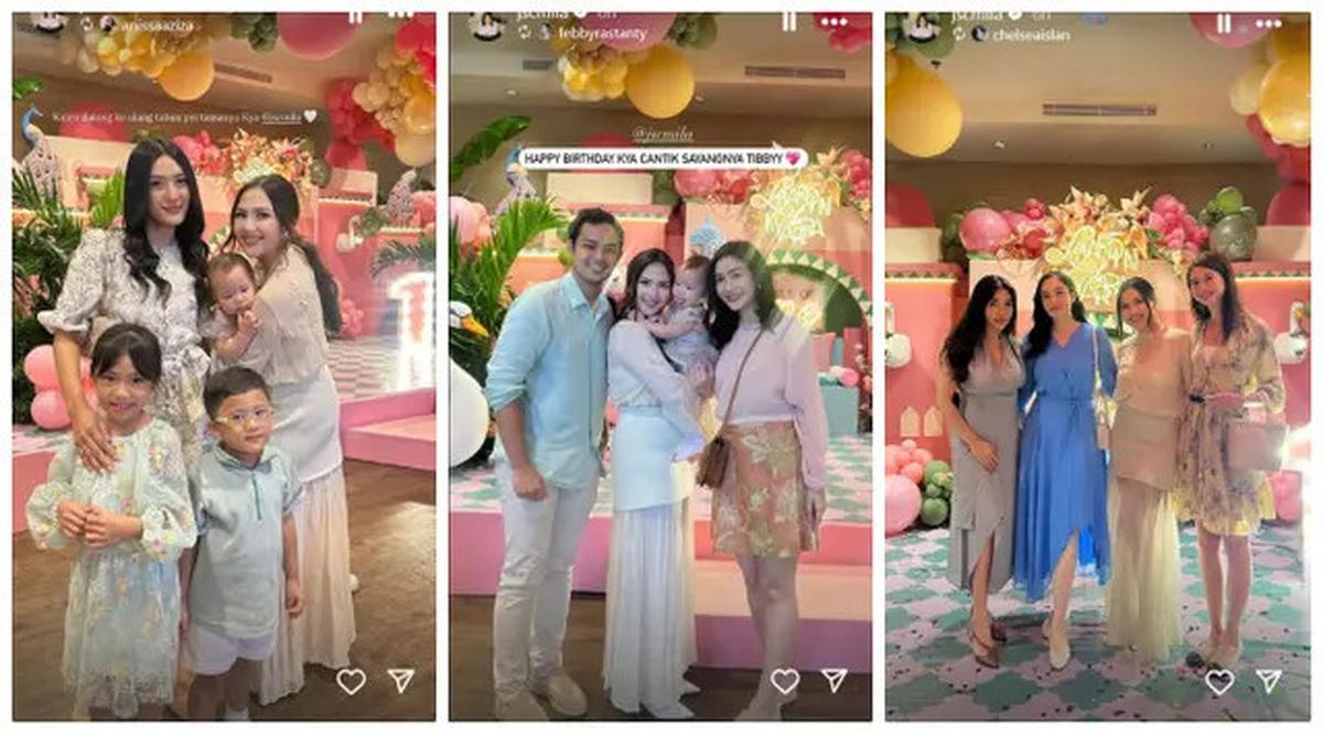 7 Potret Pesta Ultah Kyarra Anak Jessica Mila ke-1 Tahun, Penuh Bahagia Bareng Keluarga