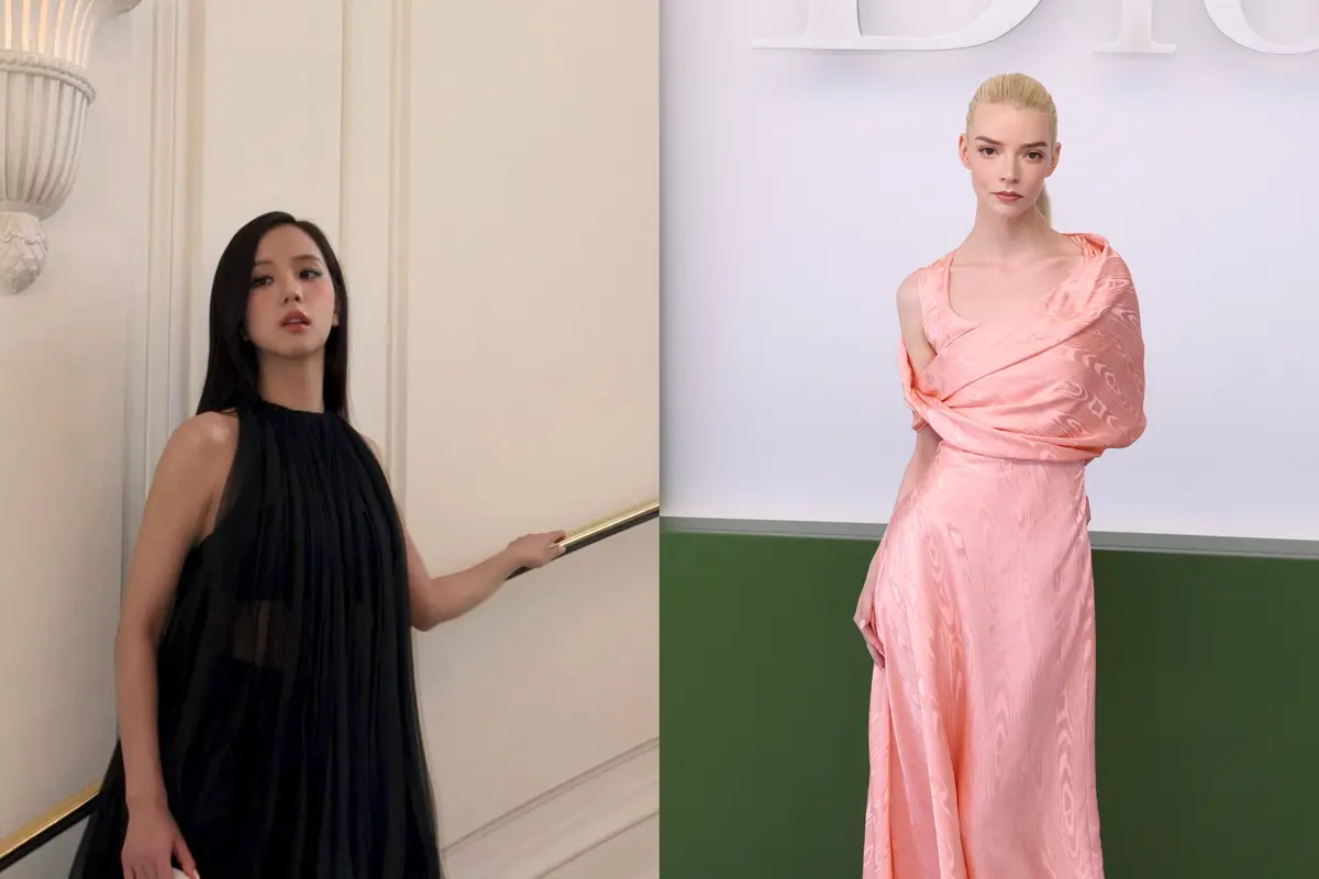Adu Gaya Jisoo Blackpink Versus Anya Taylor-Joy, 2 Wajah Global Dior di PFW 2026