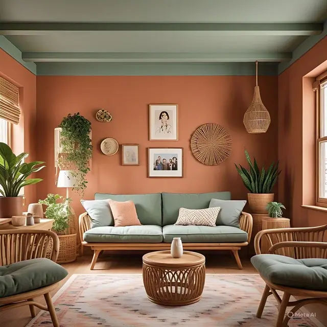 Terracotta dan Sage Green: Nuansa Alam yang Menenangkan