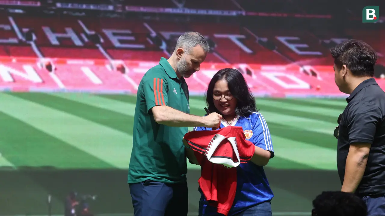 Legenda Manchester United Ryan Giggs di Jakarta