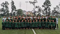 Timnas Indonesia U-16 di National Youth Training Centre (NYTC), Bojongsari, Kota Depok, Senin (13/5/2019)