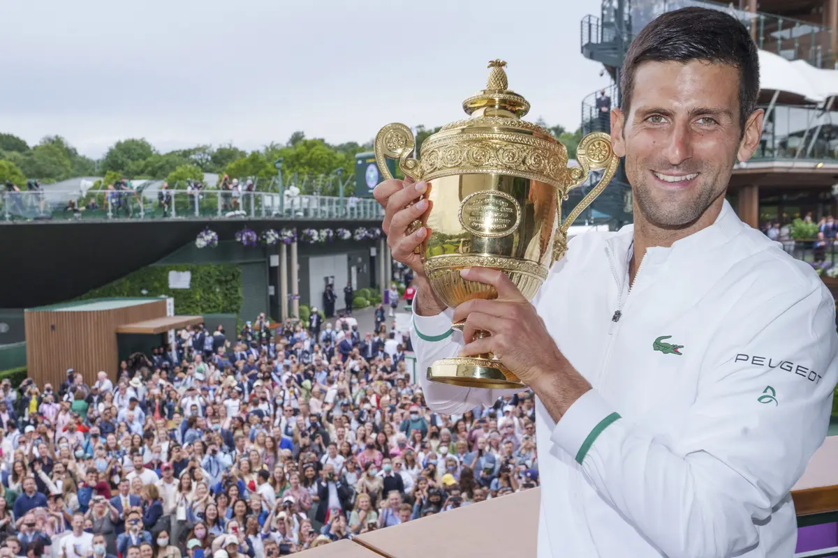 Foto: Kiprah Novak Djokovic di Sepanjang Ajang Wimbledon Hingga Juara 7 Kali