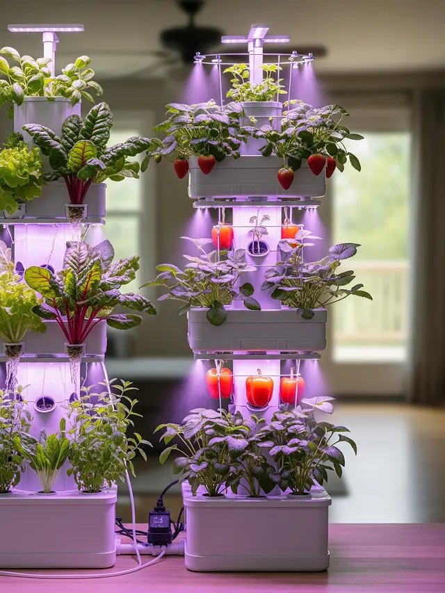 Kebun Buah Vertikal di Rumah (Image by Gemini AI)