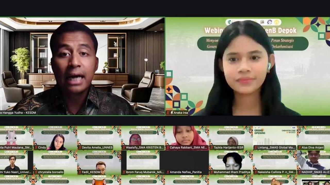 Indonesia Punya Potensi CO2 Terbesar di Dunia, Tenaga Ahli ESDM Sebut Integrasi Rantai Pasok Energi Kunci Ketahanan