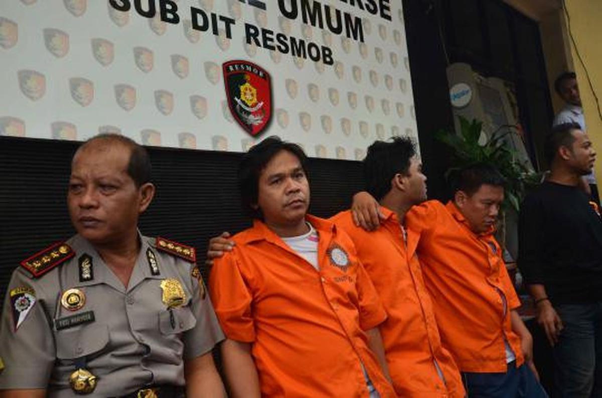 3 Pelaku perampokan dalam taksi ditangkap
