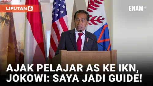VIDEO: Jokowi Siap Jadi Tour Guide Mahasiswa Stanford University yang Mau Main ke IKN