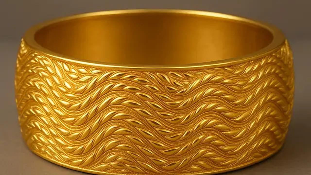10 Gelang Emas 24 Karat Model Padi yang Tren di 2025, Elegan dan Bernilai Investasi