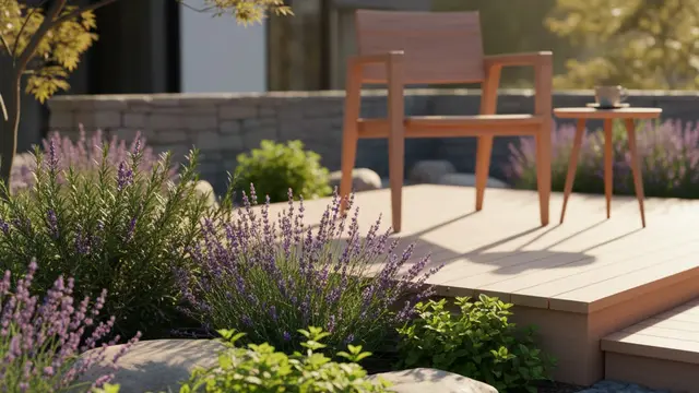 Sudut Teh Zen Garden Konsep Kebun Sayur Rumah Belakang dengan Vibe Slow Living