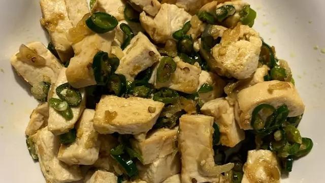 Tahu Sutra Cabai Hijau