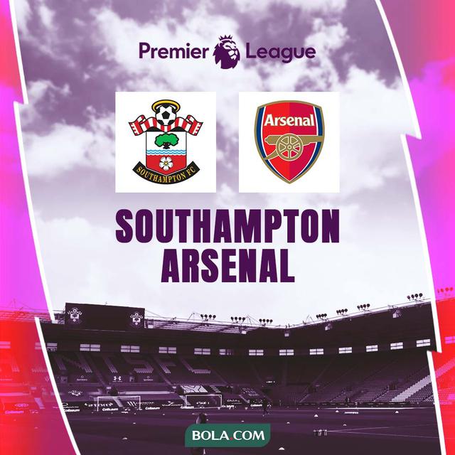 Liga Inggris - Southampton Vs Arsenal