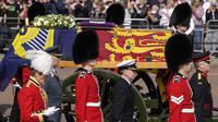 Queen Elizabeth II Coffin's. (AP)
