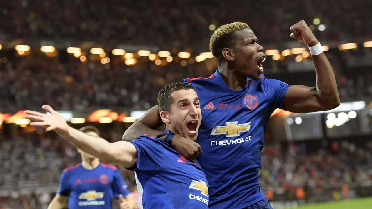 Luapan Kegembiraan Pemain MU Usai Juara Liga Europa