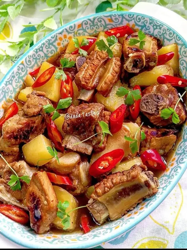 ilustrasi Resep daging kecap rumahan/Instagram/@varian_nyaplok