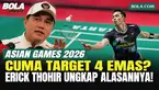Target Tim Indonesia di Asian Games 2026: 4 Medali Emas!
Menteri Pemuda dan Olahraga (Menpora) RI, Erick Thohir, mengatakan bahwa Tim Indonesia menargetkan empat medali emas di Asian Games 2026. 
Target tersebut mempertimbangkan sejumlah nomor yang...