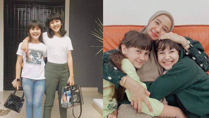 Foto Sandrina Dan Keluarga