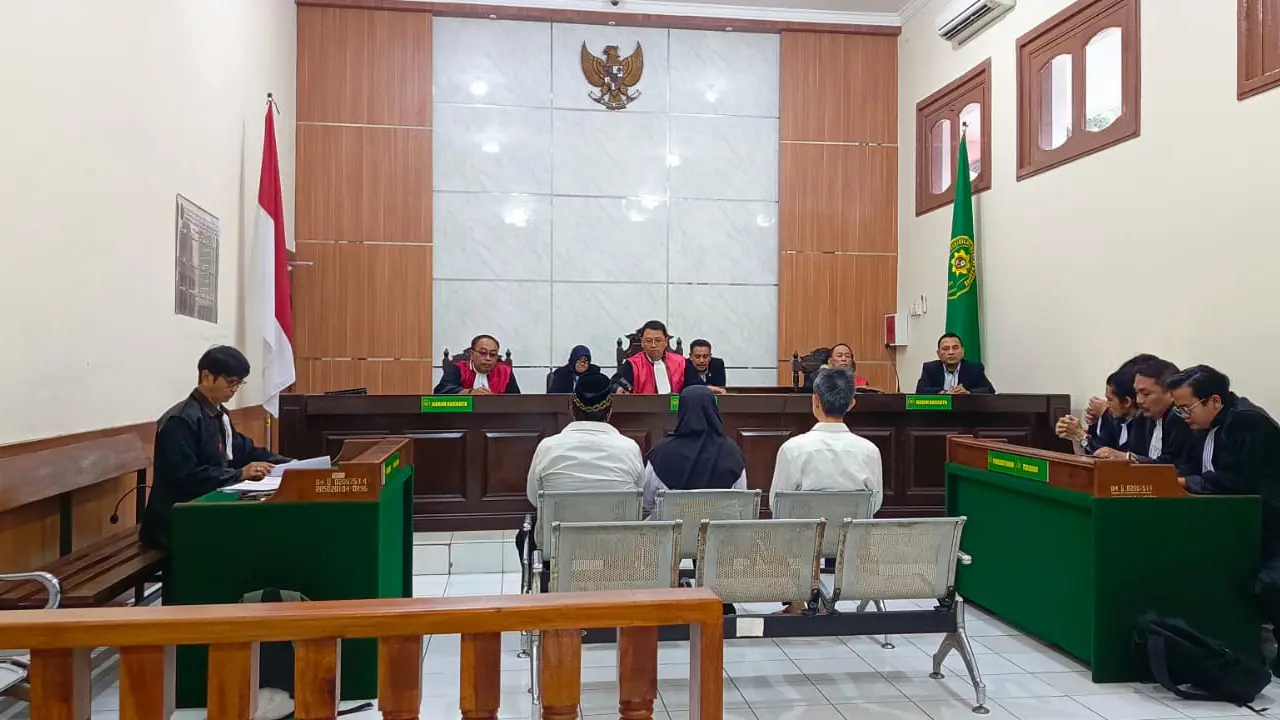 Sidang lanjutan perkara ilegal akses distribusi konten Nex Parabolah kembali digelar di Pengadilan Negeri (PN) Bandung, Senin (12/2024).