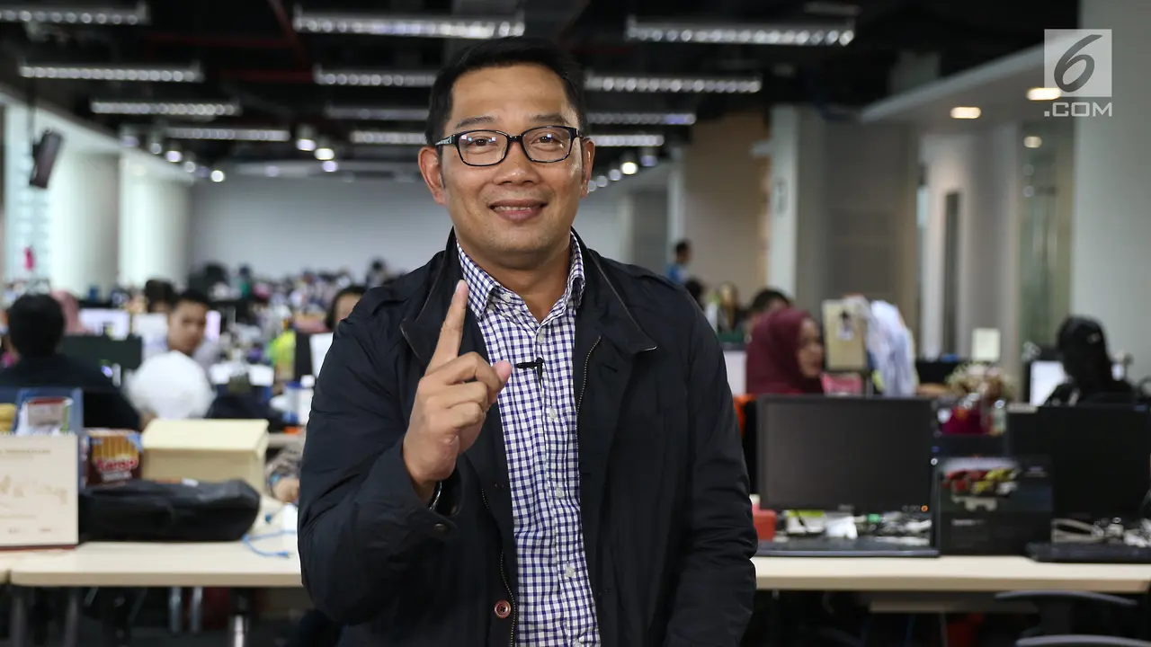 Calon Gubernur Jawa Barat Ridwan Kamil