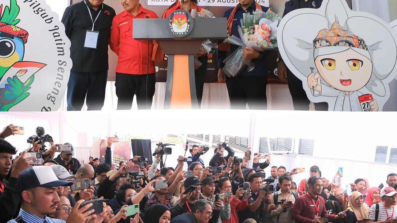 Potret Kris Dayanti Maju jadi Calon Wali Kota Batu