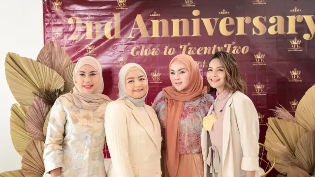 Ade Fitrie Kirana menggelar acara yang bertajuk Glow Twenty Two