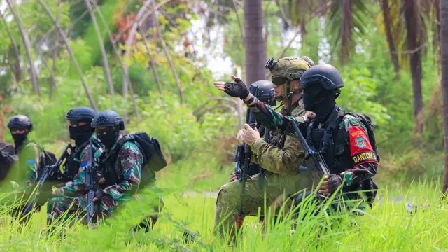 Operasi Amfibi ini merupakan salah satu rangkaian puncak dari Latihan Gabungan Bersama (Latgabma) Keris Woomera 2024 antara TNI dan Australian Defense Force (ADF).