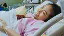 Ayu Dewi kembali melahirkan anak keduanya pada 7 Juli 2017 lalu. Di Rumah Sakit Pondok Indah, Ayu melahirkan bayi laki-laki yang diberi nama Mohamad Aqlan Akasah Datau ini secara normal. (Instagram/mrsayudewi)