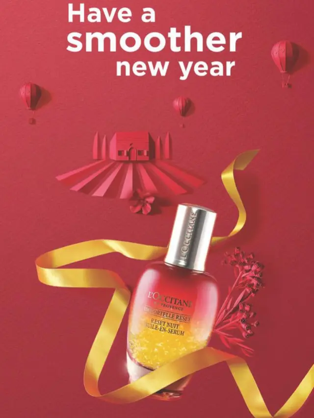 The Immortelle Overnight Reset Oil-in-Serum Lunar New Year Editions