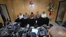 KPK menggelar konferensi pers menanggapi surat Suryadharma Ali dan tahanan lainnya ke DPR pada 5 Juni 2015 soal pembatasan pelaksanaan ibadah bagi penghuni Rutan KPK Cabang Pomdam Guntur, Jakarta, Selasa (23/6/2015). (Liputan6.com/Helmi Afandi)