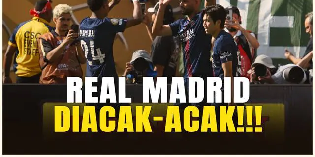 VIDEO: Pecundangi Real Madrid 4-0, PSG Melaju ke Final Piala Dunia Antarklub 2025