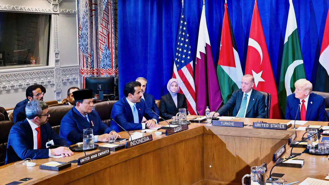 Presiden Prabowo Subianto, Erdogan dan Donald Trump Rapat Bahas Perdamaian di Gaza