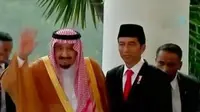 Sambutan yang disebut media Arab A Sea Of Love atau lautan cinta Bangsa Indonesia kepada Raja Saudi.