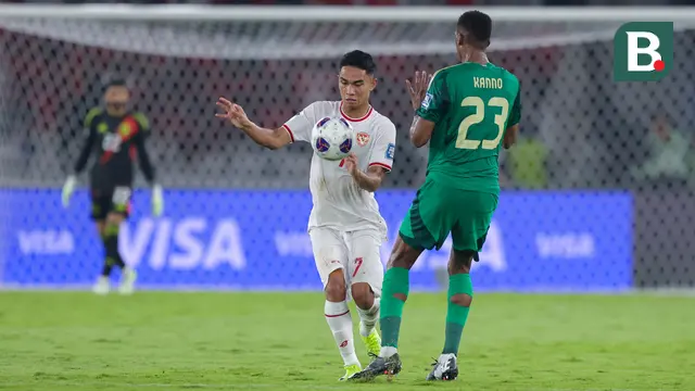 Foto: Parade Aksi Marselino Ferdinan Saat Timnas Taklukkan Arab Saudi, Borong 2 Gol Bungkam Haters