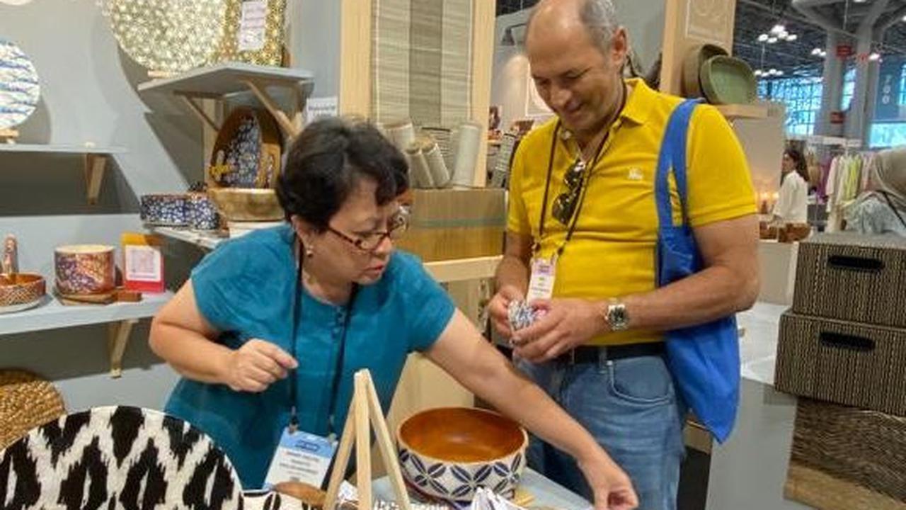 Keren! UMKM Binaan BRILIANpreneur Unjuk Gigi di New York Now Summer Market 2023