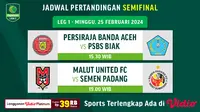 Jadwal Siaran Langsung Pegadaian Liga 2 2023/2024 Babak Semifinal di Vidio, 25 Februari 2024