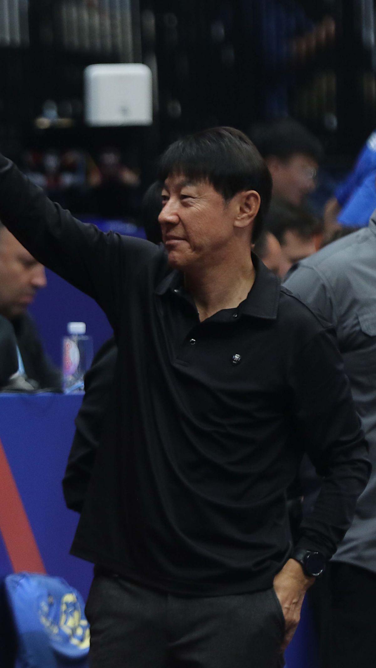 Duel Kanada vs Latvia ini turut disaksikan oleh pelatih timnas Indonesia, Shin Tae-yong.