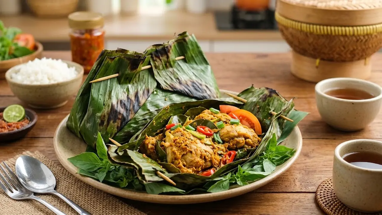 Pepes Ayam Sunda