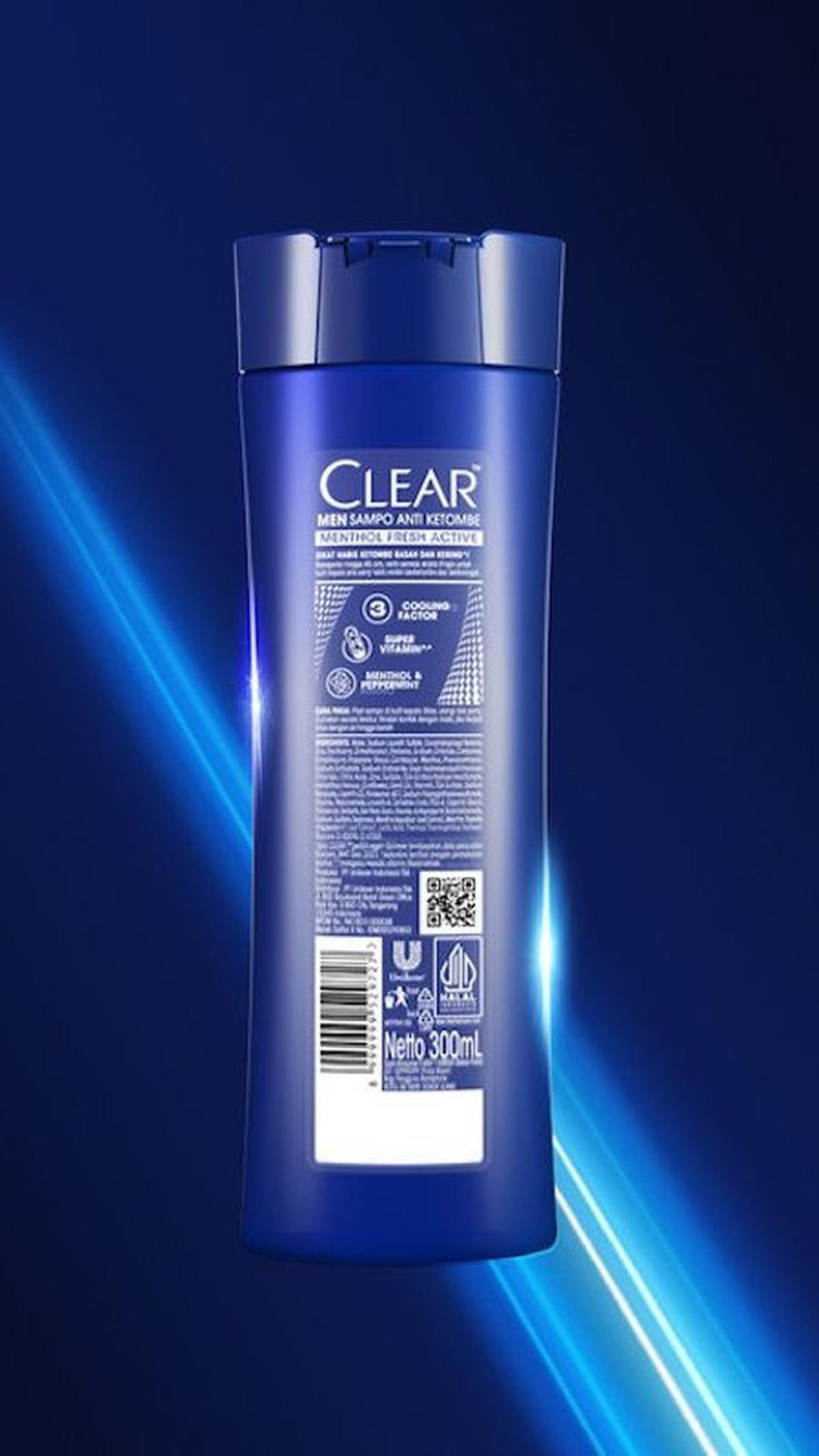 <b>Clear Men Shampoo Anti Ketombe Cool Sport Menthol&nbsp;</b>