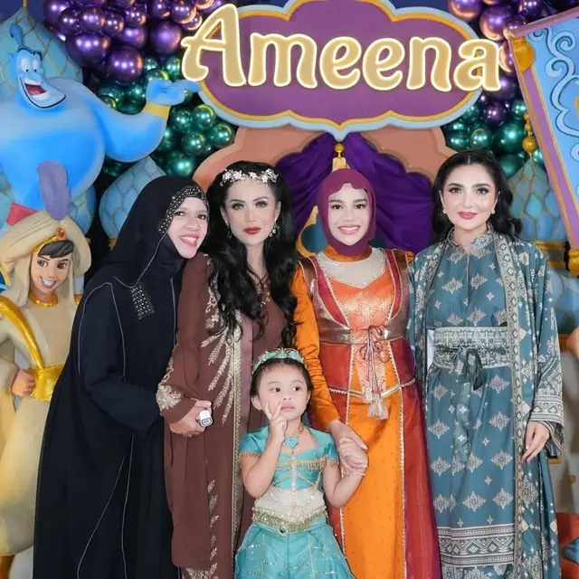 Potret Kompak Krisdayanti, Ashanty, dan Geni Faruk di Ulang Tahun Cucu