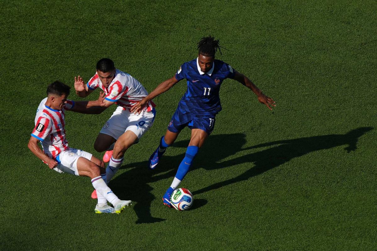 FOTO: Prancis Melaju ke Perempat Final Usai Kalahkan Paraguay