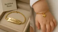 10 Model Gelang Emas Bayi Perempuan Terpopuler 2025: Investasi Cantik Aman dan Berkelas