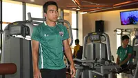 Chanathip Songkrasin, bintang dan kapten Timnas Thailand dalam sesi persiapan pers jelang final FIFA ASEAN Cup 2026. (Dok. Official FAT Facebook)