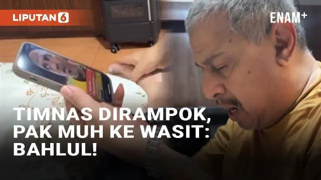 VIDEO: Respon Kecewa Pak Muh Pada Wasit Ahmed Al-Kaf Usai Rampok Laga Indonesia vs Bahrain
