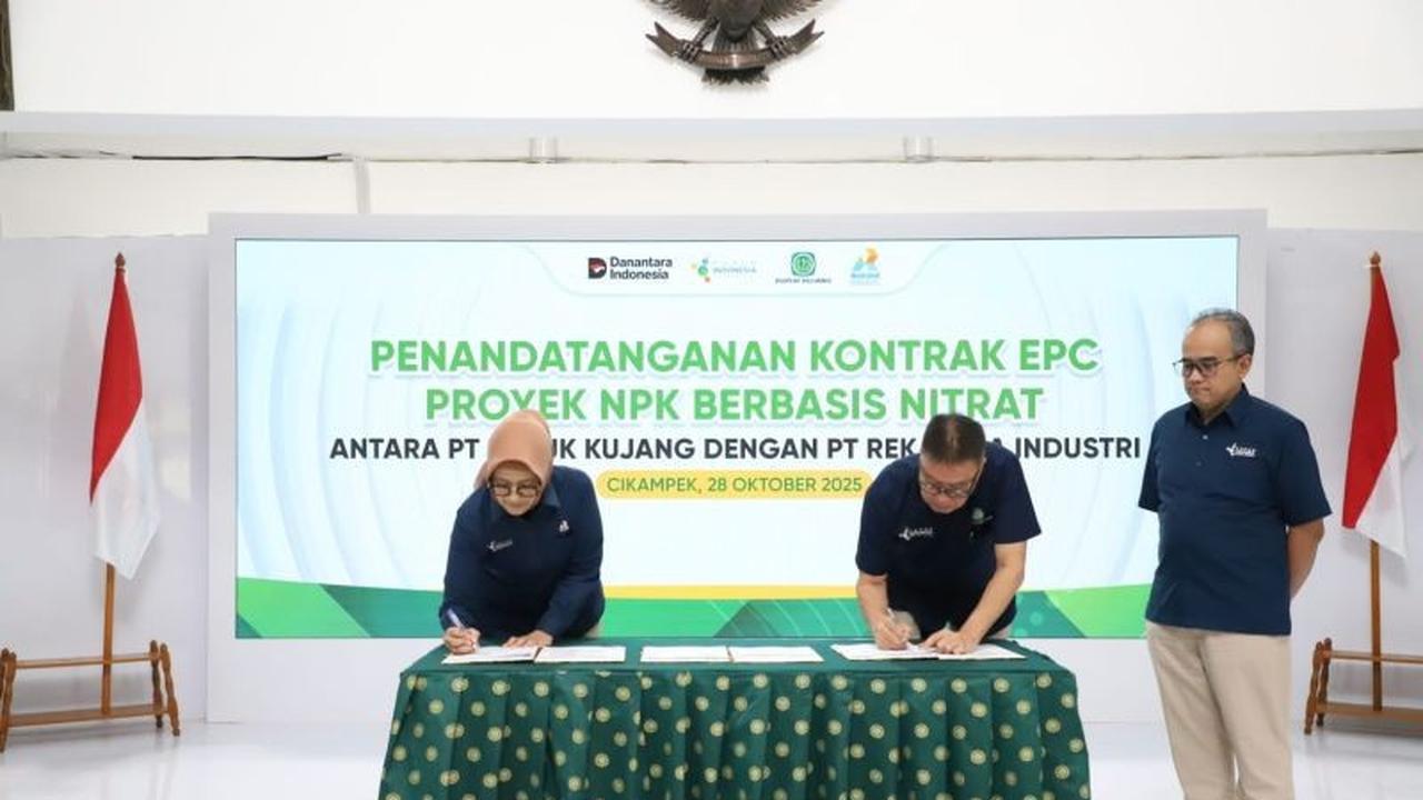 Indonesia Tak Lagi Impor! Pupuk Kujang Bangun Pabrik NPK Nitrat Pertama di Tanah Air, Apa Manfaatnya Bagi Petani?