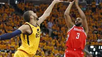 Aksi Chris Paul saat Rockets kalahkan Jazz di gim keempat play-off NBA putaran kedua (AP)