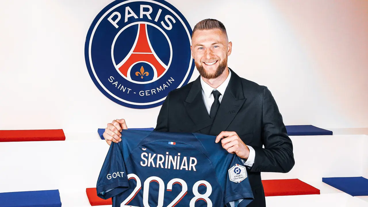 PSG resmi boyong Milan Skriniar