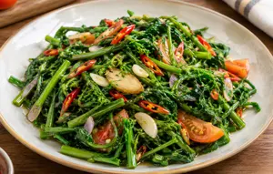 Resep Tumis Pakis yang Renyah, Gurih, dan Anti Berlendir