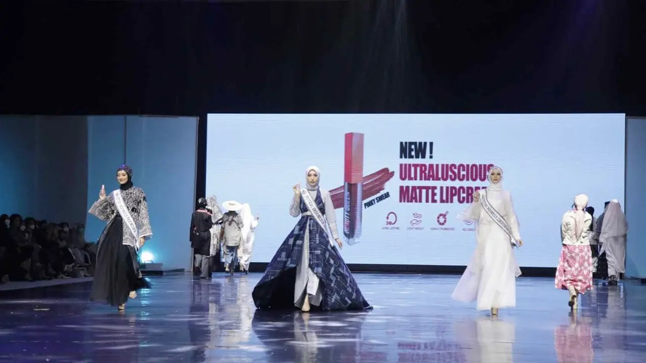 Tren Makeup di Jakarta Muslim Fashion Week 2023, Merek Lokal Punya Daya Tarik Tersendiri