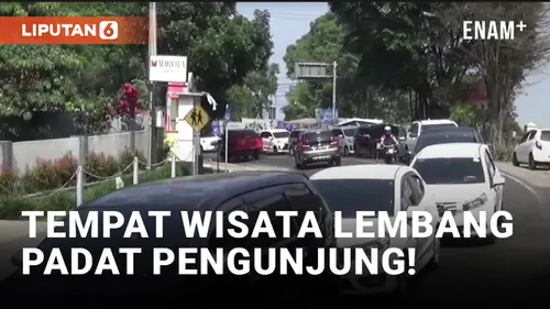 VIDEO: Lembang Macet Parah, Tempat Wisata Padat