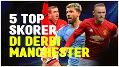 Berita video jelang laga derbi Manchester, ini dia lima top skorer sepanjang masa dalam duel tersebut. Termasuk Sergio Aguero dan Wayne Rooney.